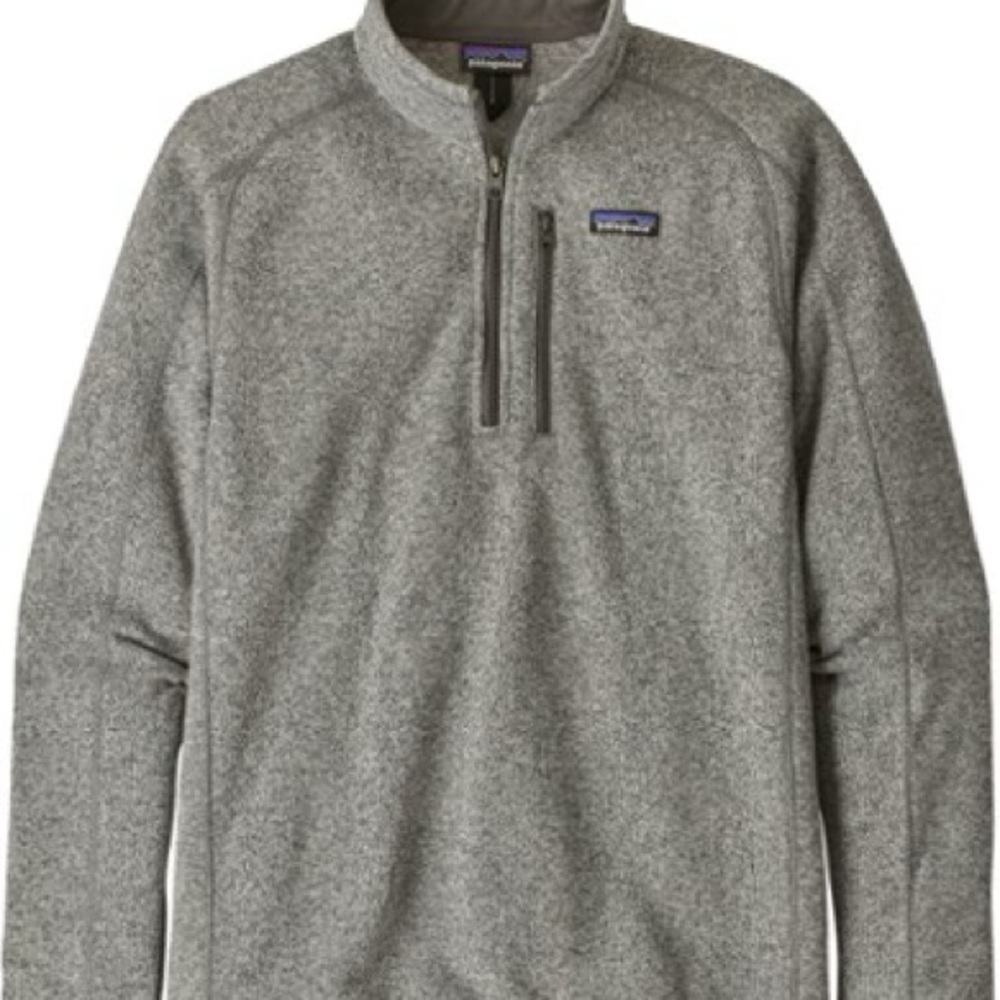 Patagonia Better Sweater Gray 1/4 Zip - S